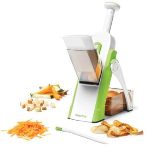Starfrit Pump'n'Slice Vertical Mandoline and Food Chopper
