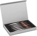 Trudeau Steak Knives Set of 6 with Pakkawood Handles
