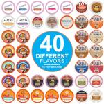 Assorted Flavored Coffee Pods for Keurig, 40 Count