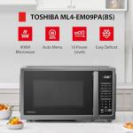TOSHIBA 0.9 Cu Ft Countertop Microwave Oven 900W
