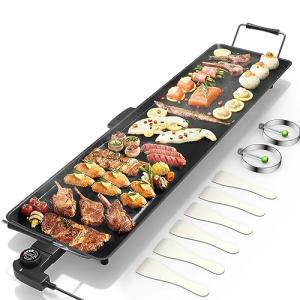 Costzon 35" Electric Griddle BBQ with Drip Tray