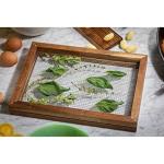 Tablecraft Herb Drying Rack, 13.75-inch Acacia Wood