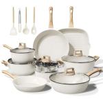 Bazova 24-Piece Non-Stick Ceramic Cookware Set