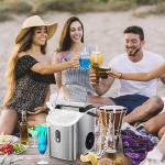 Nugget Ice Maker - Soft Chewable Ice, Portable