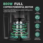 Centrifugal Juicer with Wide Feed Chute and Dual Speeds