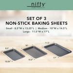 Non-Stick Baking Sheets Set of 3