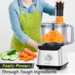Facelle 10-Cup Electric Food Processor with Grinder