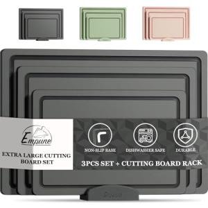 Empune Recycled Plastic Cutting Board Set of 3