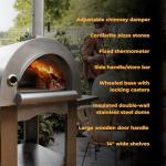PREMIO Wood-Fired Pizza Oven with Accessories