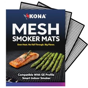 Kona Non-Stick Smoker Mats for Indoor Grilling