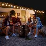 VINGLI 18" Heavy Duty Charcoal BBQ Smoker