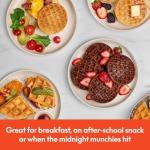 Bella Mini Belgian Waffle Maker with Custom Plates