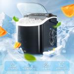 Portable Countertop Ice Maker Machine with Handle