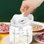 White Cordless Mini Food Chopper - 3 Piece Set