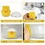 Duck-Shaped Microwave Steam Cleaner with Easy Vinegar Use