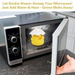Duck-Shaped Microwave Steam Cleaner with Easy Vinegar Use