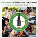 Compact Cold Press Juicer for Fruits and Vegetables