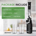Compact Cold Press Juicer for Fruits and Vegetables