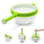 Dreamfarm Spina 2-In-1 Collapsible Salad Spinner & Colander