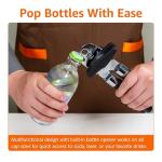 Amazon Basics Manual Can and Bottle Opener, Black