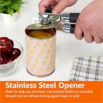 Amazon Basics Manual Can and Bottle Opener, Black