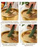 QOBIMOON 3-Piece Stainless Steel Colander Set