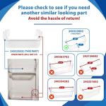 Frigidaire Refrigerator Door Shelf Bin Replacement 240323002