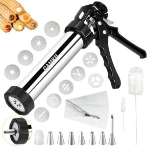 Stainless Steel Churro Maker with Piping Kits