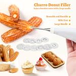 Stainless Steel Churro Maker with Piping Kits
