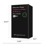 Frigidaire 3.2 Cu Ft Compact Refrigerator with Blackboard