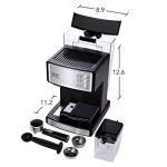 Mr. Coffee Espresso Maker with Milk Frother