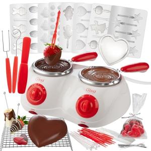 Electric Chocolate Melting Pot Set with Accessories