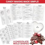 Electric Chocolate Melting Pot Set with Accessories