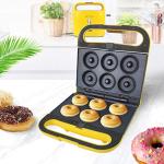 3 Interchangeable Baking Plates for Doughnut & Waffle Maker