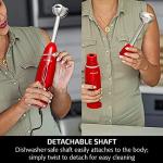 OVENTE 300W Immersion Hand Blender with Stainless Steel Blades