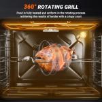 AMZCHEF 24" Built-in Electric Wall Oven 2200W