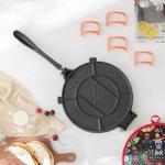Movaluxe Cast Iron Tortilla Press & Gift Set