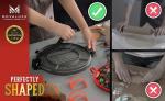 Movaluxe Cast Iron Tortilla Press & Gift Set