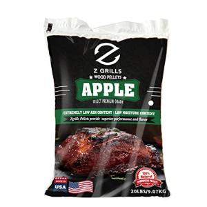 Z Grills 100% Natural Apple Wood Pellets, 20lbs