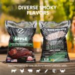 Z Grills 100% Natural Apple Wood Pellets, 20lbs