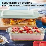 Pyrex Deep Glass Baking Dish with Lid, 7x11