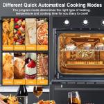 24 Inch Electric Wall Oven with 8 Functions
