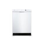 BLACK+DECKER 24" Built-In Dishwasher with 6 Wash Programs