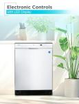 BLACK+DECKER 24" Built-In Dishwasher with 6 Wash Programs