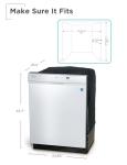 BLACK+DECKER 24" Built-In Dishwasher with 6 Wash Programs