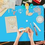 Silicone Mats for Crafts and Playdough - 3 Pack