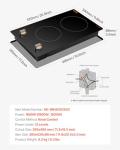 VEVOR 1800W Induction Cooktop with 2 Burners