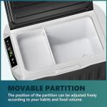 Portable 12V Compressor Refrigerator for Camping and Travel
