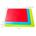 Flexible Cutting Board Mats Set for Easy Food Prep