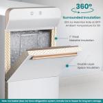 Gevi V2.0 Countertop Nugget Ice Maker, 30lbs